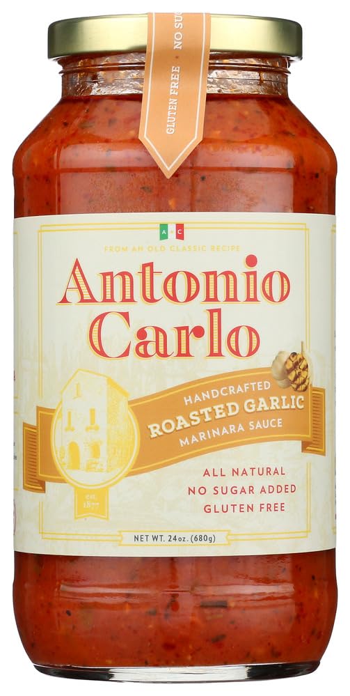 Amazon.com : Antonio Carlo Gourmet Sauce Roasted Garlic Marinara